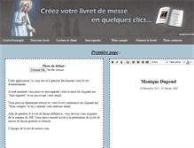 Tablet Screenshot of livret-de-messe.com